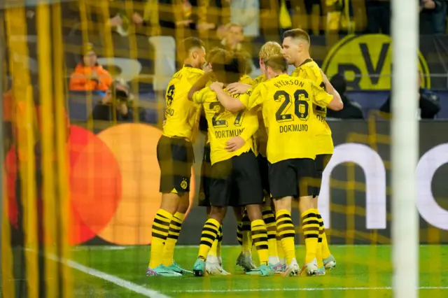 Dortmund celebrate