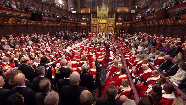 A packed House of Lords chamber