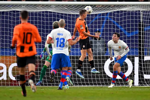 Shakhtar Donetsk beat Barcelona in Hamburg