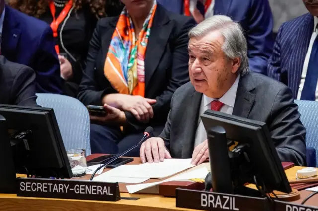 Antonio Guterres enraged Israel when he said the Hamas attacks of 7 October did not happen "in a vacuum"