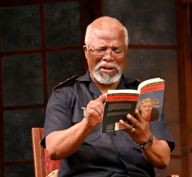 John Kani at the Premiere of Kunene And The King at The Mandela Joburg Theatre on May 29, 2022 in Johannesburg, South Africa.