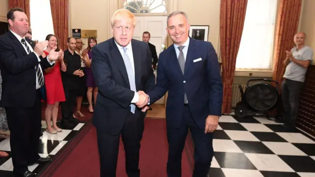 Boris Johnson and Mark Sedwill