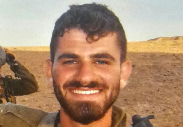 Jonathan Chazor pictured in IDF uniform