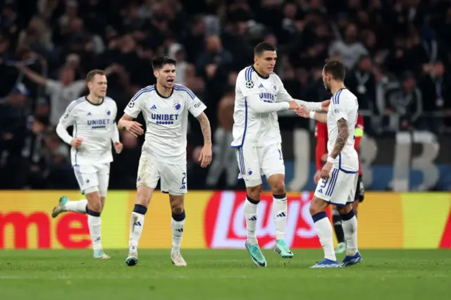 FC Copenhagen celebrate