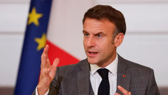 French President Emmanuel Macron