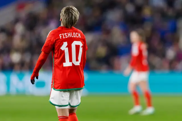 Jess Fishlock shows her disappointment after being denied