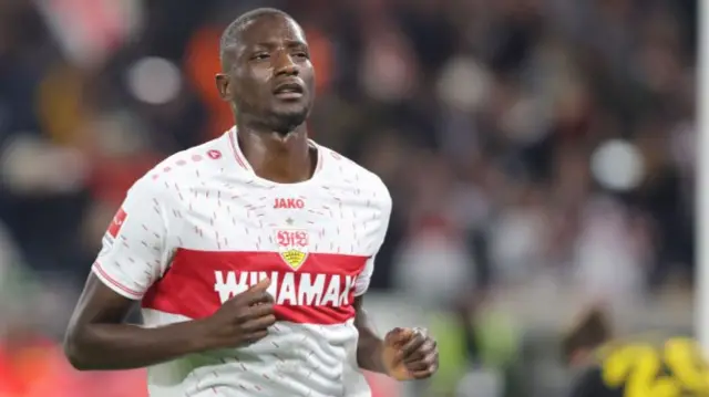 Stuttgart and Guinea forward Serhou Guirassy