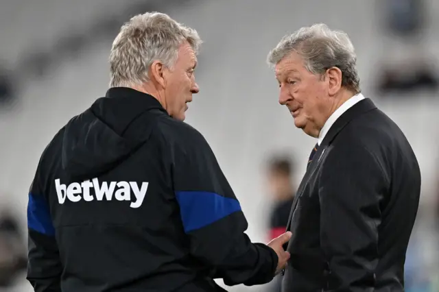 David Moyes and Roy Hodgson