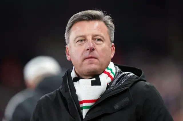 Legia Warsaw head coach Kosta Runjaic