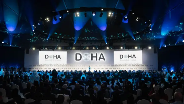 Dozens of world leaders are at the Doha Forum in Qatar's capital