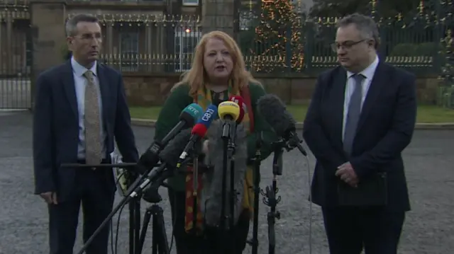 Andrew Muir, Naomi Long, Stephen Farry