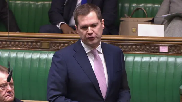 Robert Jenrick speaking in the House of Commons