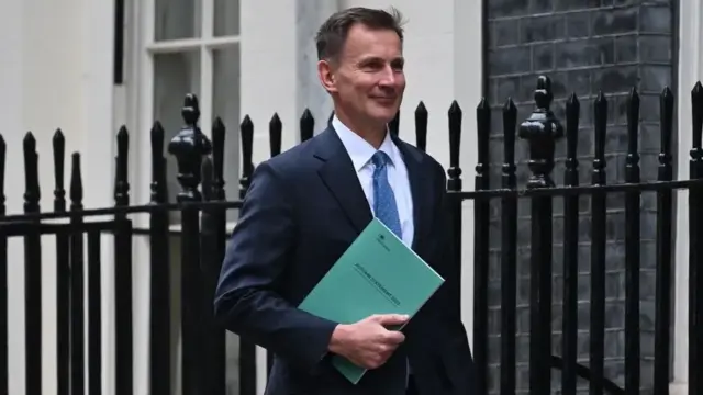 Chancellor Jeremy Hunt unveiled the UK government's tax and spending plans in the Autumn Statement