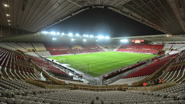 General view of the Stadium of Light