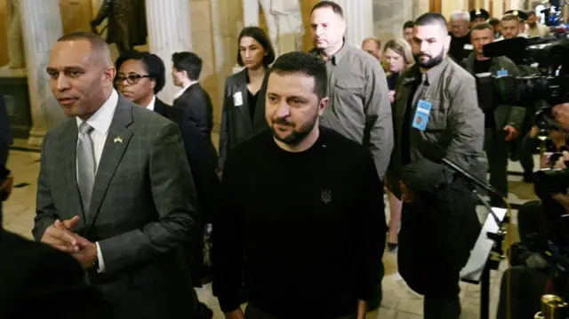 Ukrainian president Zelensky