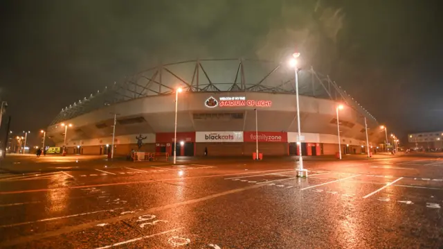 Stadium of Light outside view