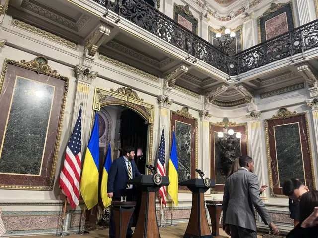 the Indian Room of the Eisenhower Executive Office Building