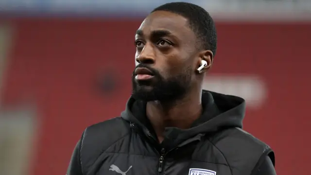 West Brom player Semi Ajayi arrives at game