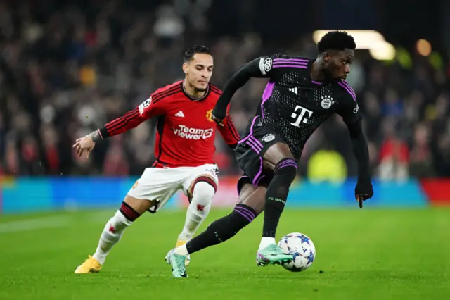 Alphonso Davies and Antony