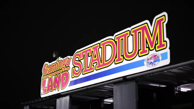 Flamingo Land Stadium, home of Scarborough Athletic