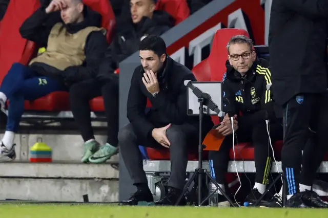 Arsenal manager Mikel Arteta