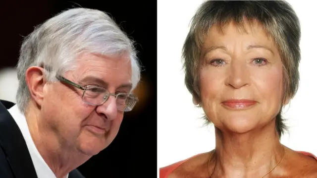 Mark Drakeford a Beti George