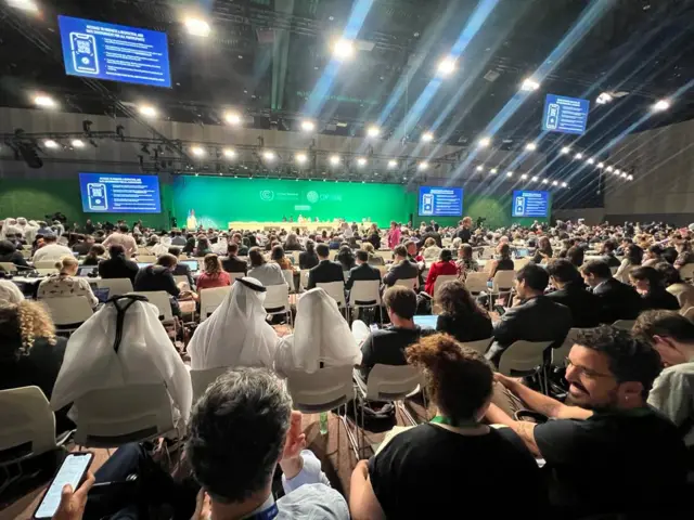 The room at COP28