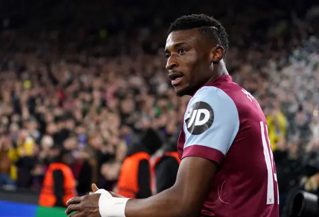 West Ham United's Mohammed Kudus celebrates