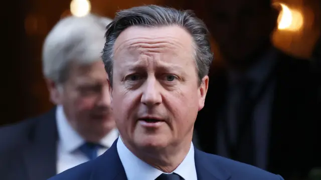 UK Foreign Secretary David Cameron