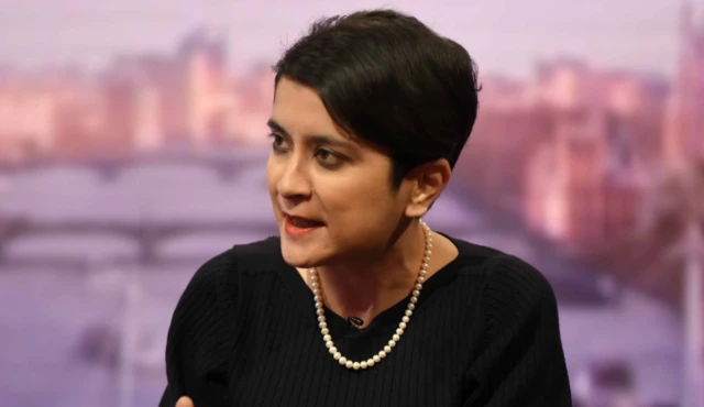 Baroness Chakrabarti appears on the Andrew Marr show