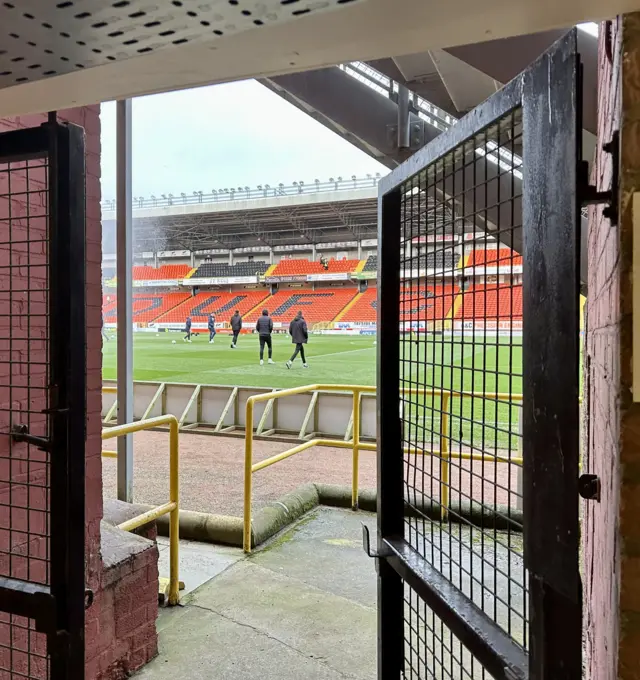 Tannadice awaits for United v Raith Rovers