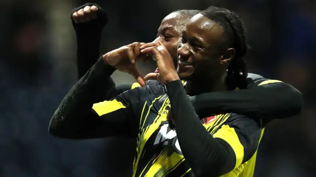 Watford celebrate