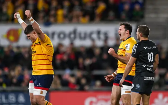 Ulster celebrate win