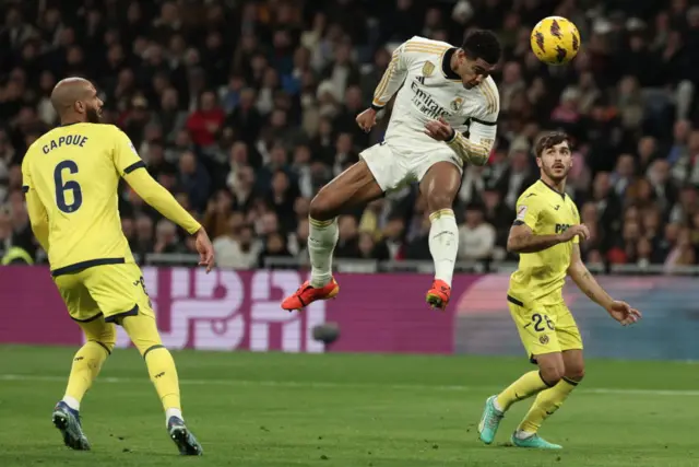 Jude Bellingham scores for Real Madrid