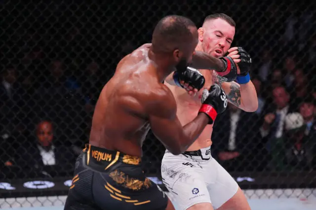 Leon Edwards and Colby Covington