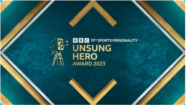 BBC Sports Personality of the Year Unsung Hero award graphic