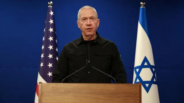 Israeli Defence Minister Yoav Gallant