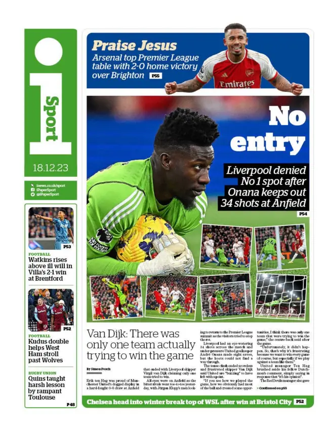 The i back page