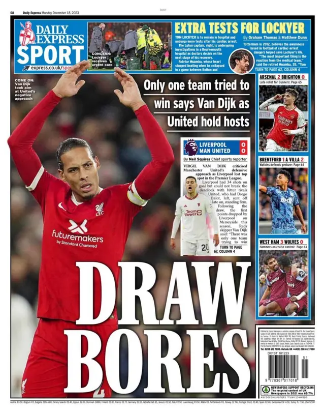 Express back page