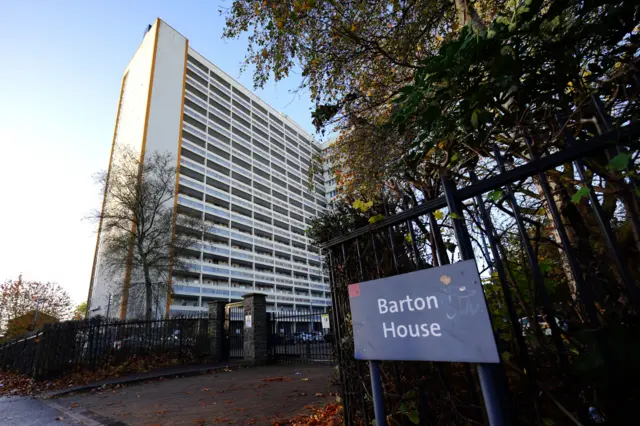 Barton House tower block