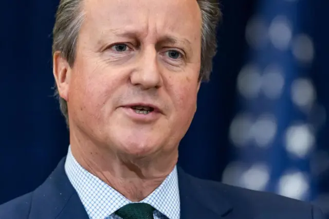 UK Foreign Secretary David Cameron