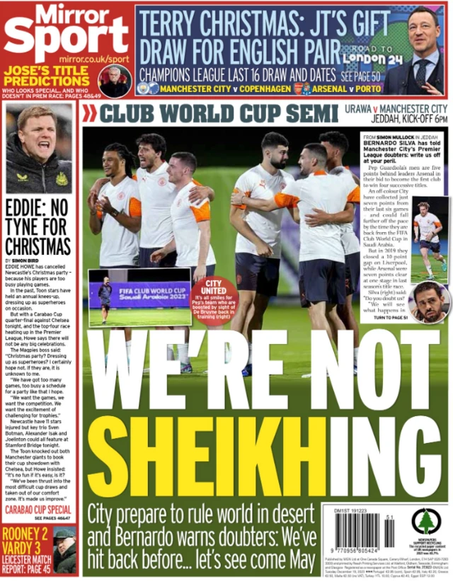 Mirror back page