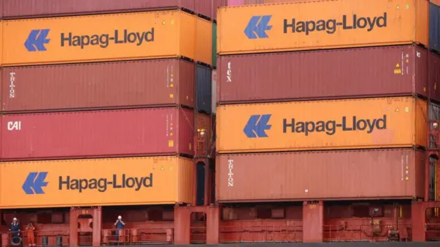 German company Hapag-Lloyd is the 4th biggest transporter of containers in the world