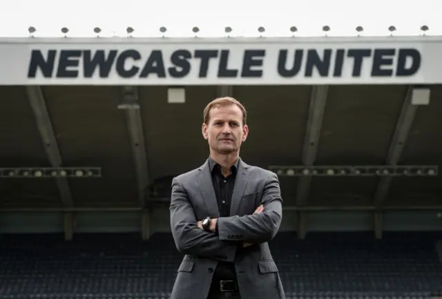 Newcastle United sporting director Dan Ashworth