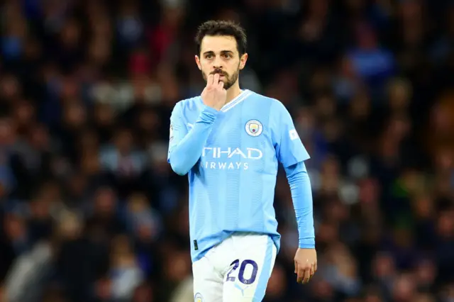 Manchester City's Bernardo Silva