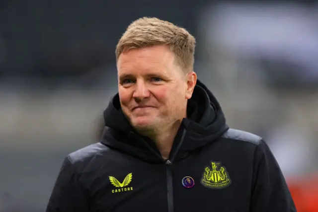 Newcastle boss Eddie Howe