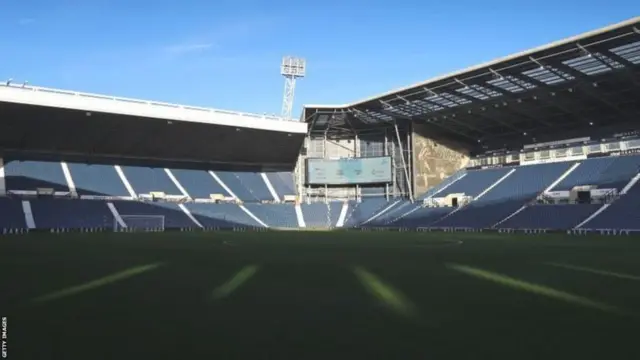 General view of West Brom's home ground