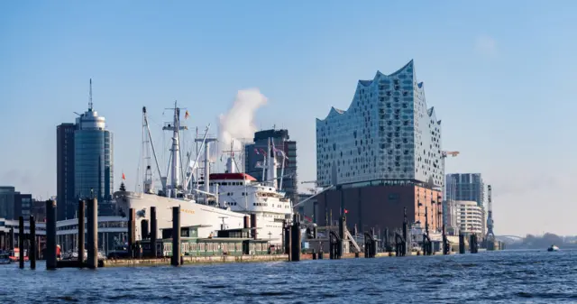 The Elbphilharmonie in Hamburg