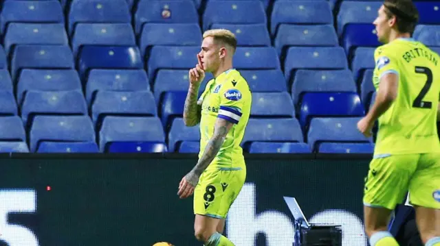 Sammie Szmodics celebrates scoring