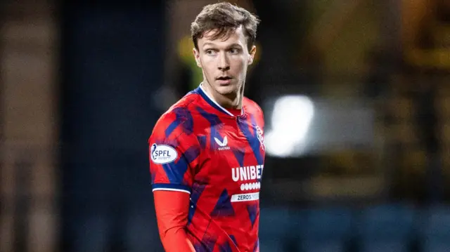 Rangers midfielder Kieran Dowell